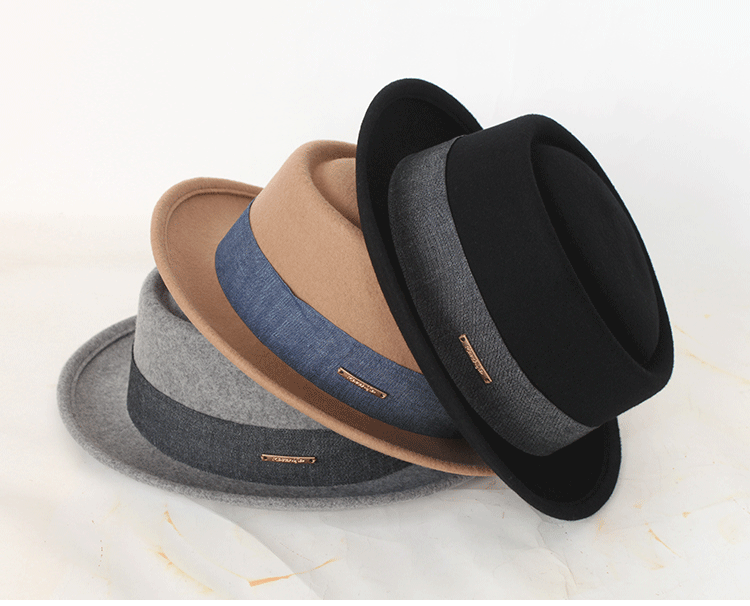 PORK PIE WOOL HAT BY LIERYS