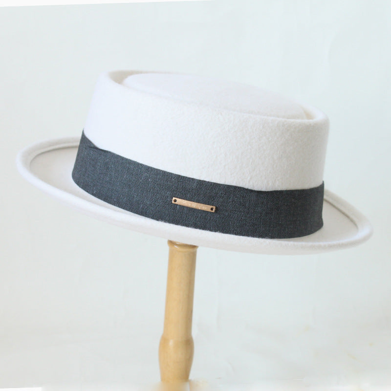PORK PIE WOOL HAT BY LIERYS