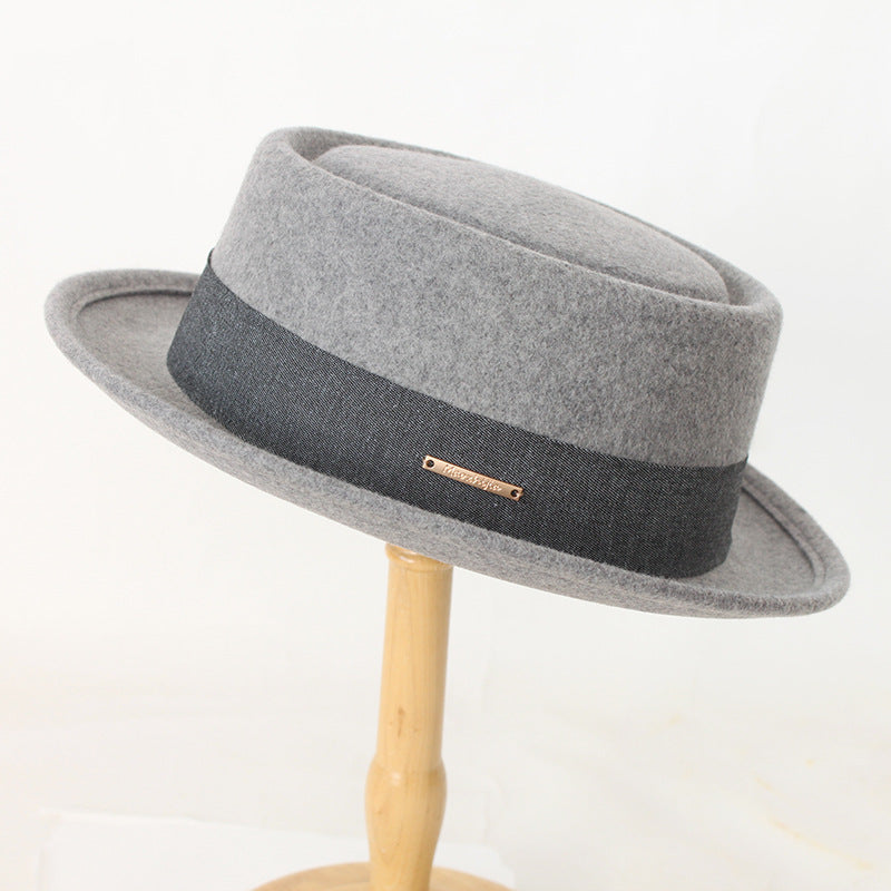 PORK PIE WOOL HAT BY LIERYS