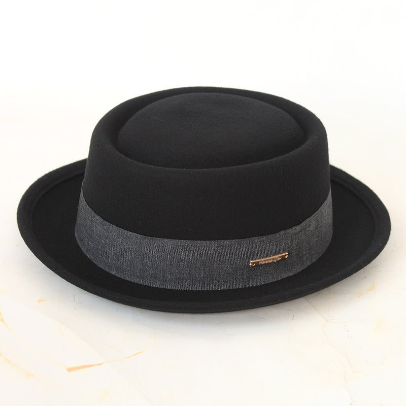 PORK PIE WOOL HAT BY LIERYS