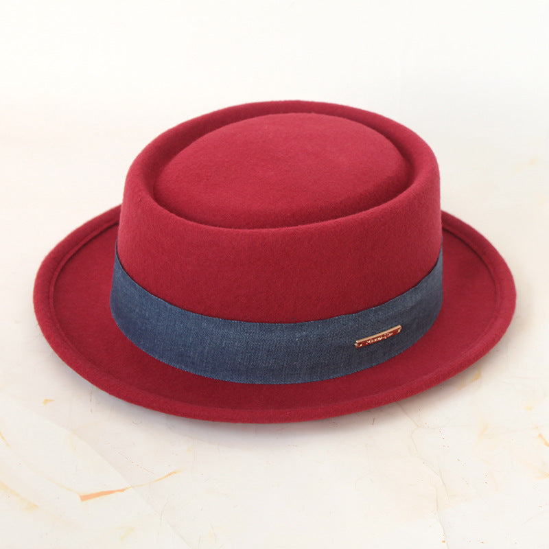 PORK PIE WOOL HAT BY LIERYS
