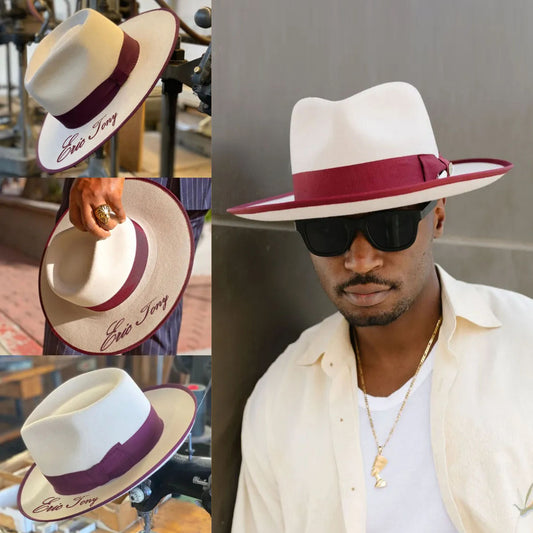Trendy Simple Personalized Fedora Hat(Customize name)