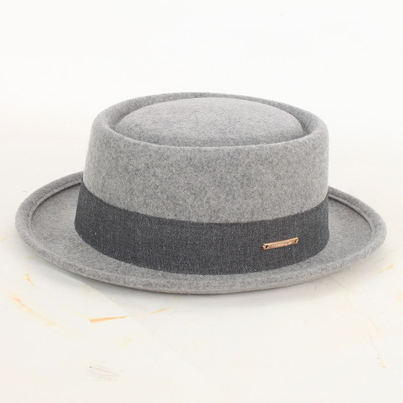 PORK PIE WOOL HAT BY LIERYS
