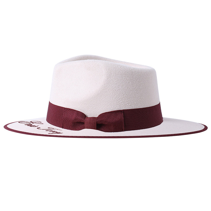 Trendy Simple Personalized Fedora Hat