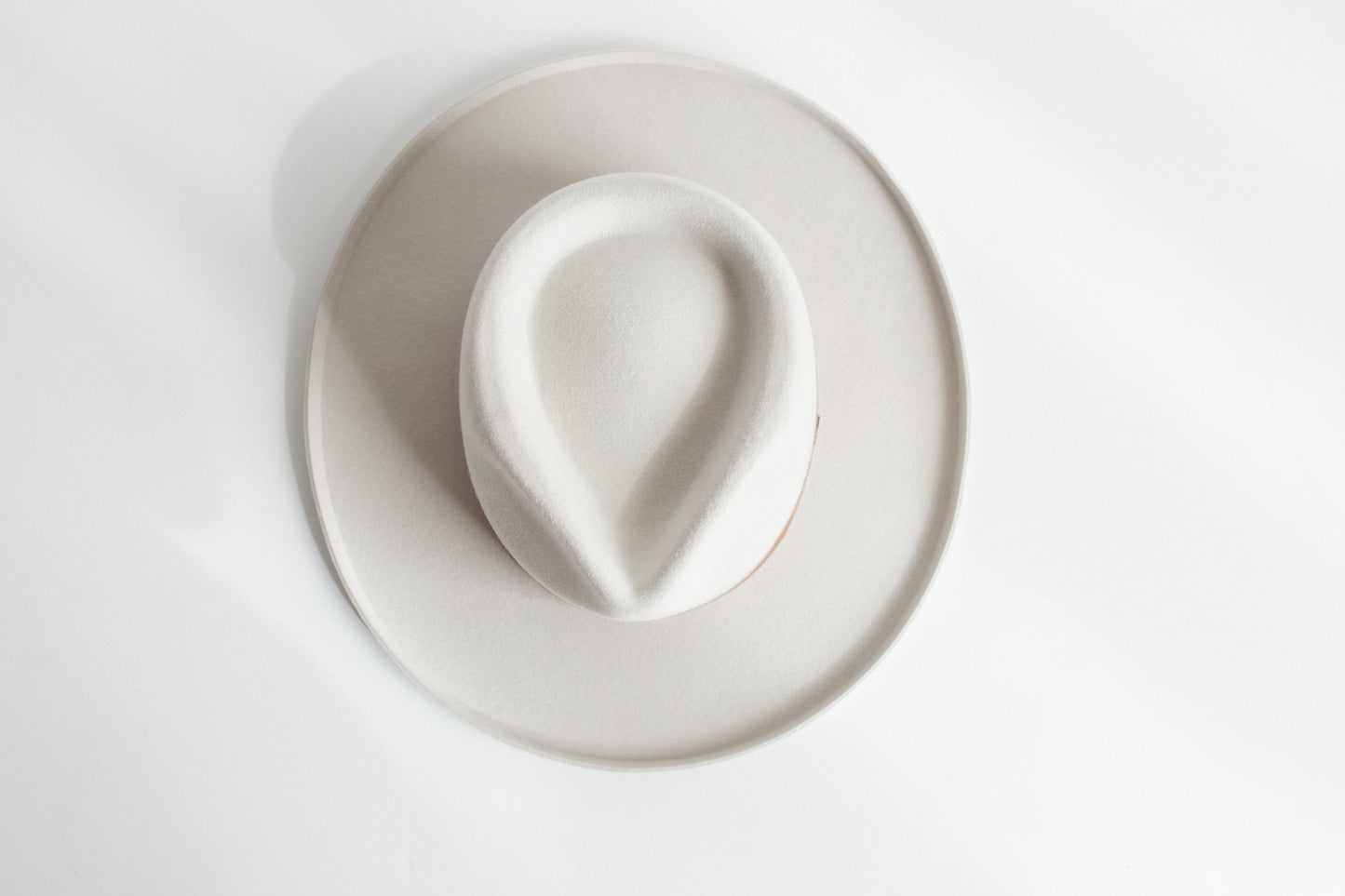 ECHO PARK FEDORA HAT C IVORY