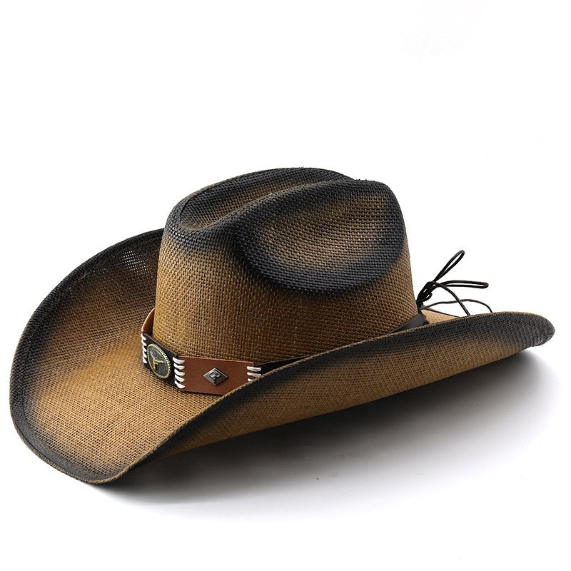 Western Ranch Classic—Straw Cowboy Hat
