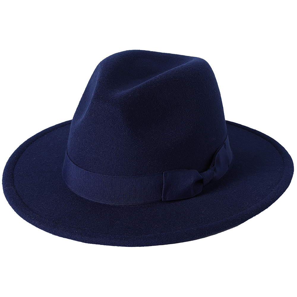 Cassidy Fedora - Navy Blue