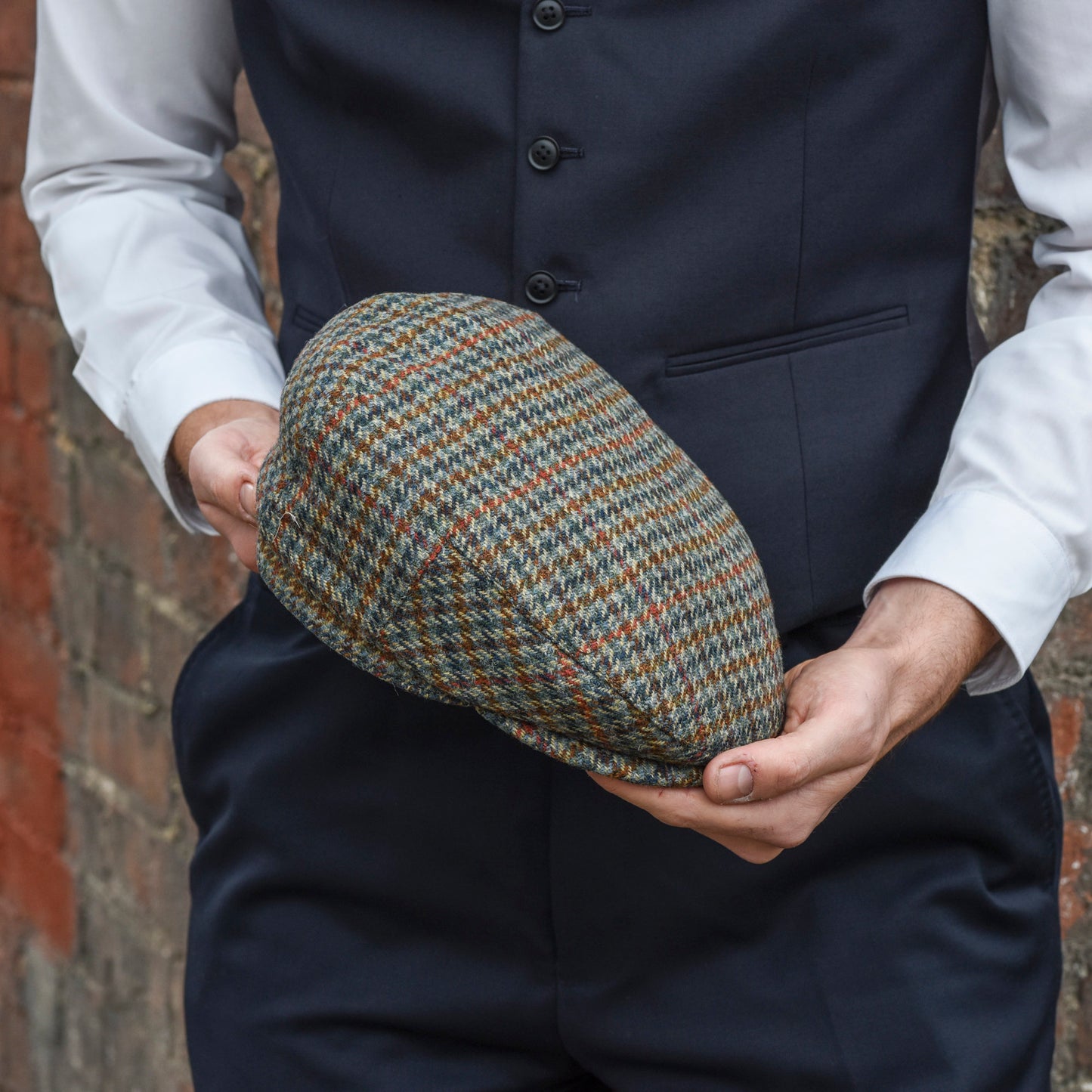 TIENDAHAT Wool Flat Cap, Scally Caps, Mens Ivy Hat