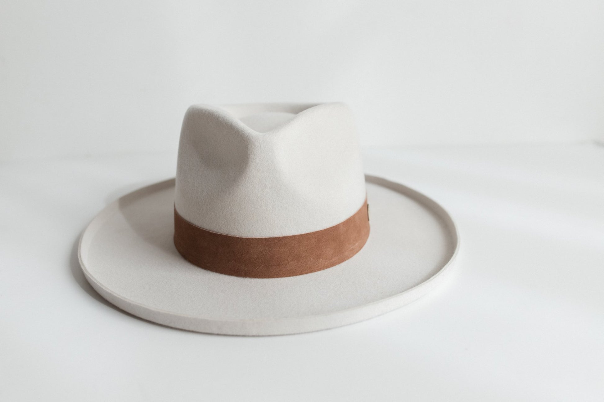 ECHO PARK FEDORA HAT C IVORY