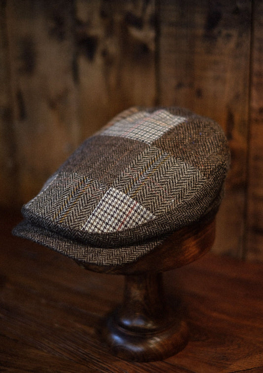 Geary Flat Cap - Patchwork