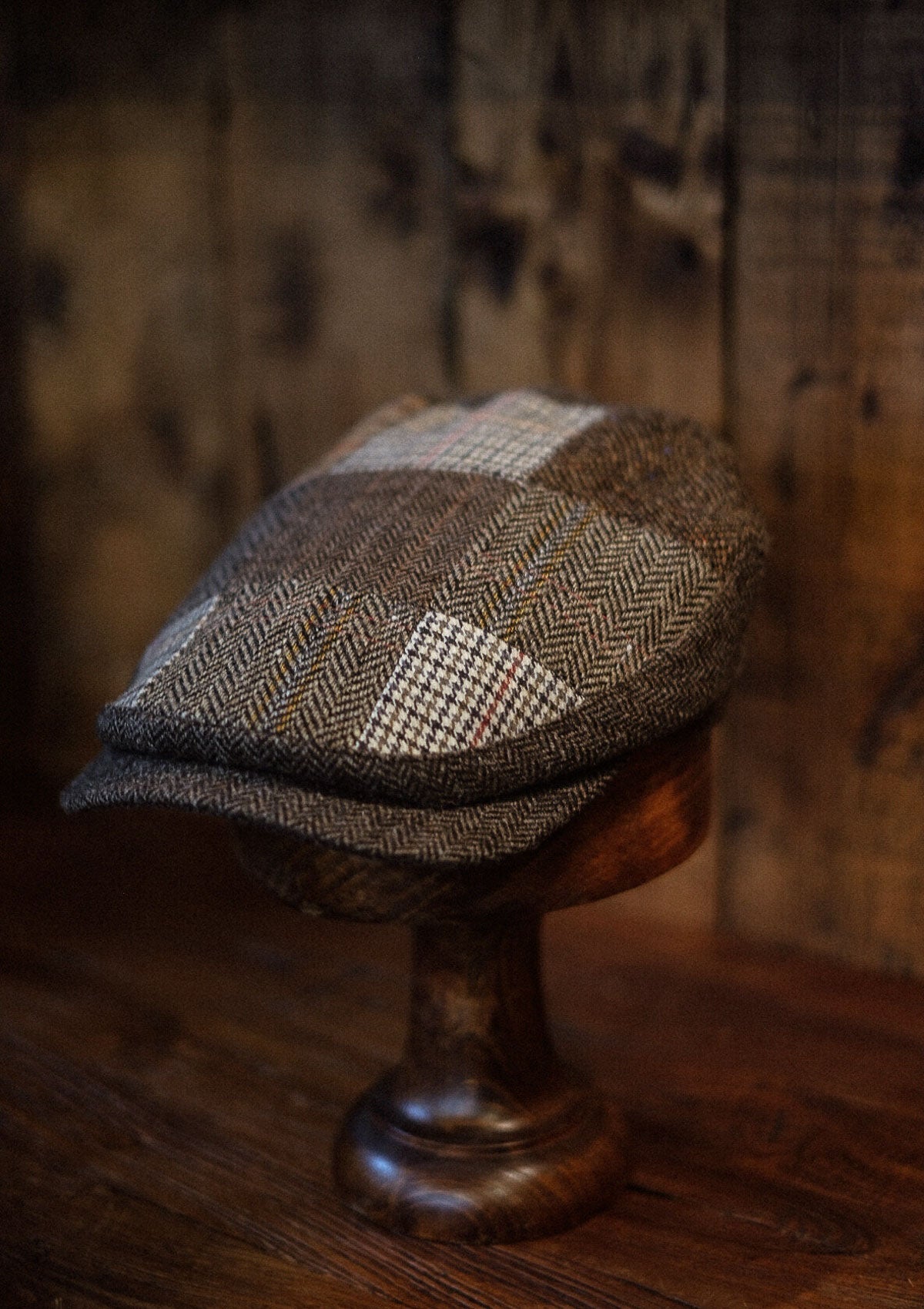 Geary Flat Cap - Patchwork