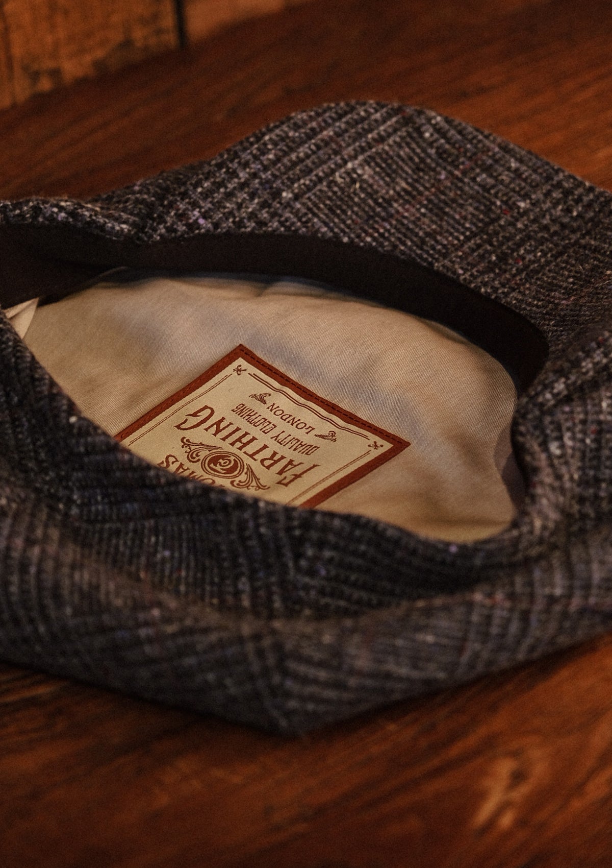 Regency 50 Pence Flat Cap - Blue Prince Of Wales Check