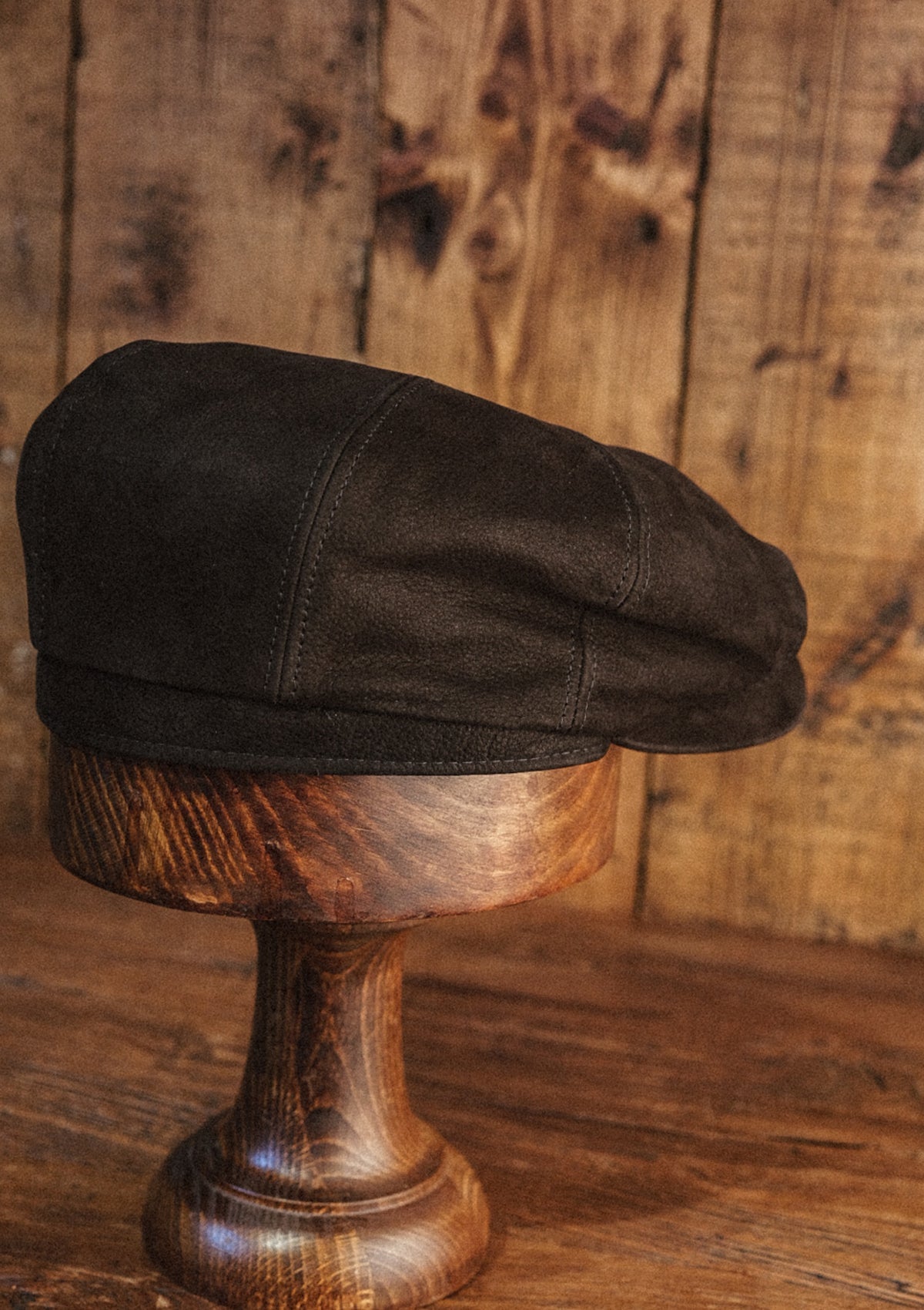 Ridgmount Baker Boy - (Narrow Width) Black Suede Leather