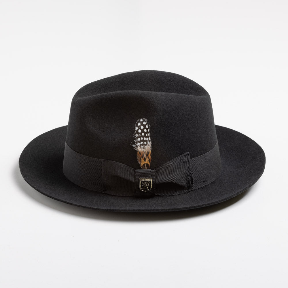 Stacy Adams Wool Felt Fedora- Cleveland