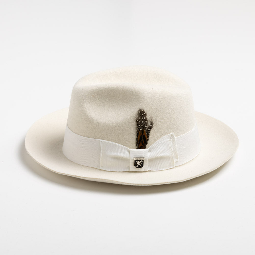 Stacy Adams Wool Felt Fedora- Cleveland