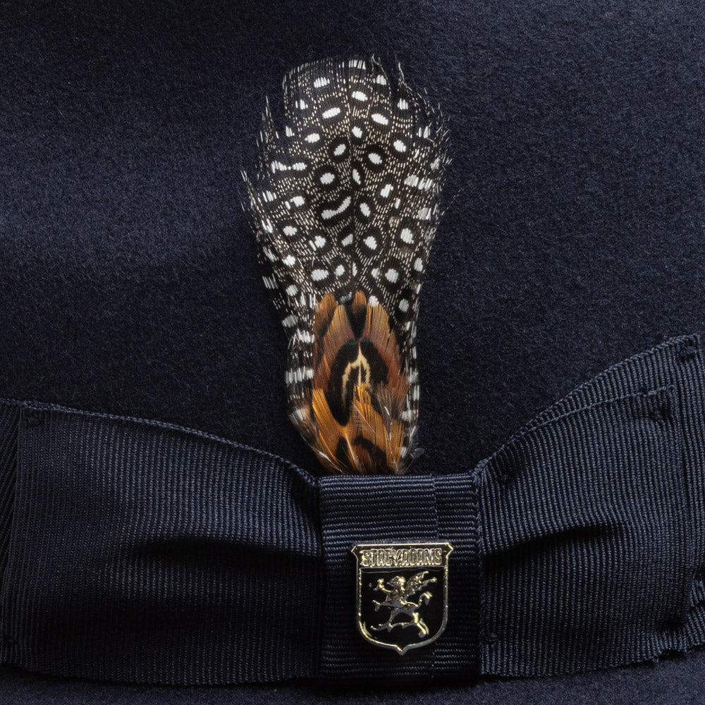 Stacy Adams Wool Felt Fedora- Cleveland