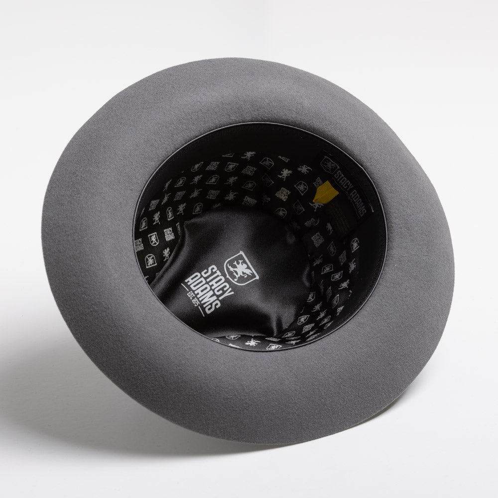 Stacy Adams Wool Felt Fedora- Cleveland