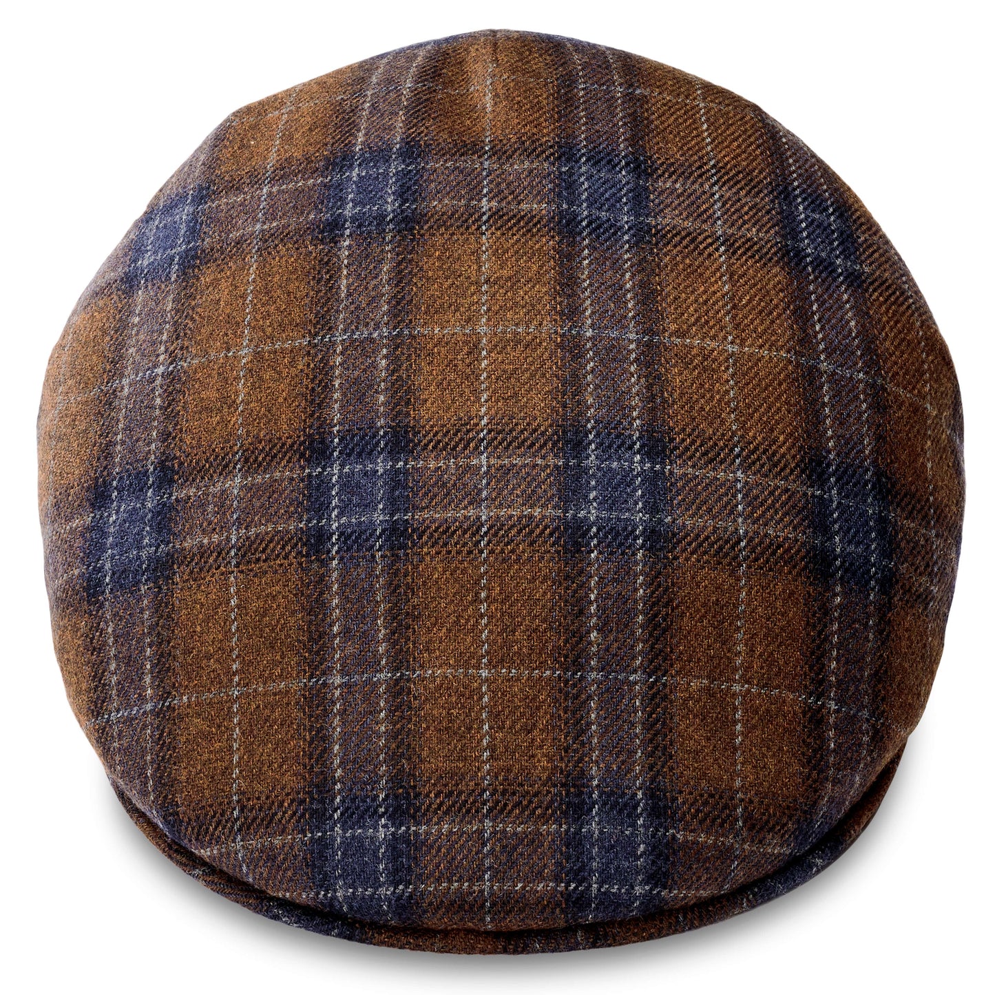 TIENDAHAT BROWN COUNTRY WOOL FIDO FLAT CAP