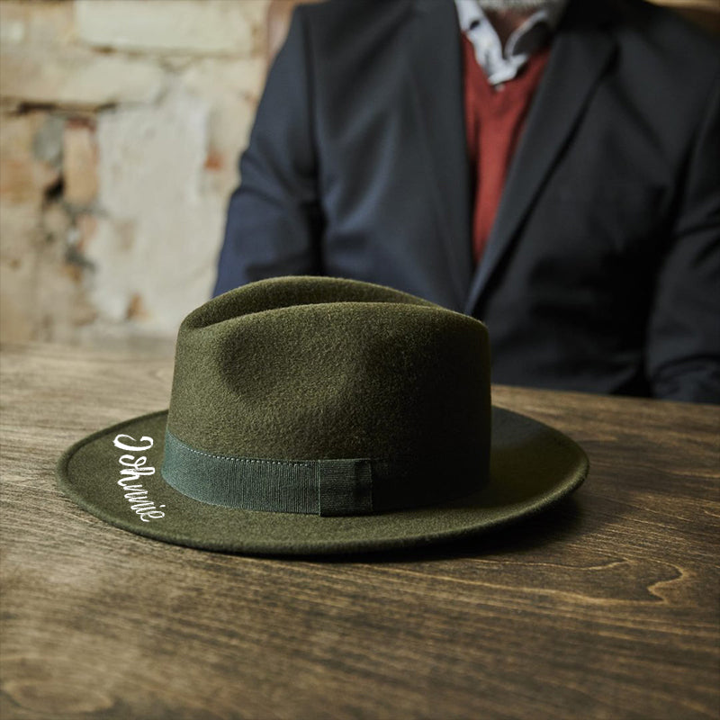 Alessandria Wool Fido Fedora