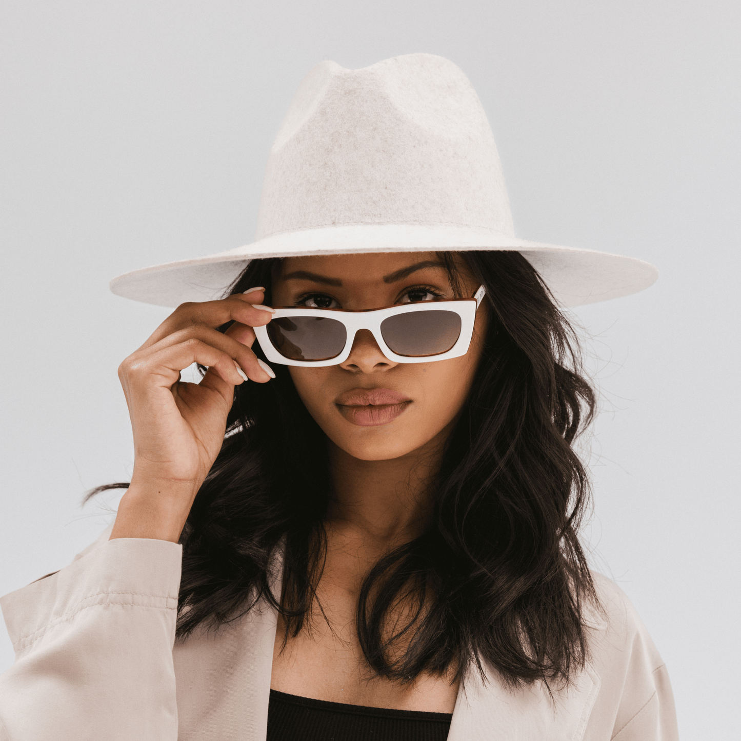 Emma Wide Brim Fedora