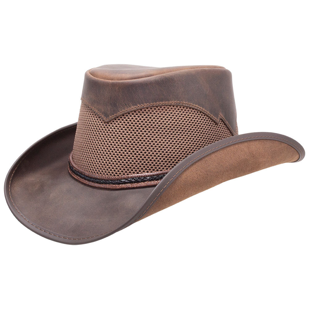 Durango - Mens Leather Cowboy Hat