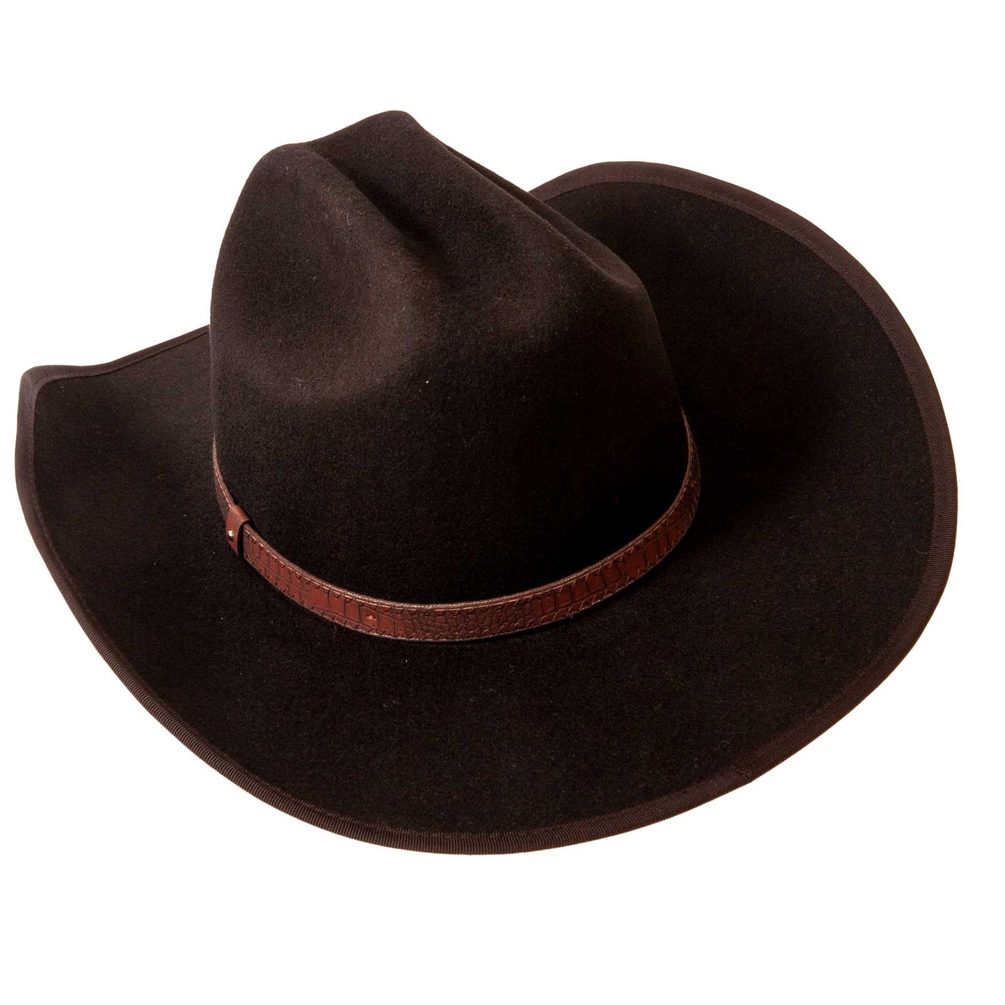 Cattleman - Mens Felt Cowboy Hat - Western Hat Band