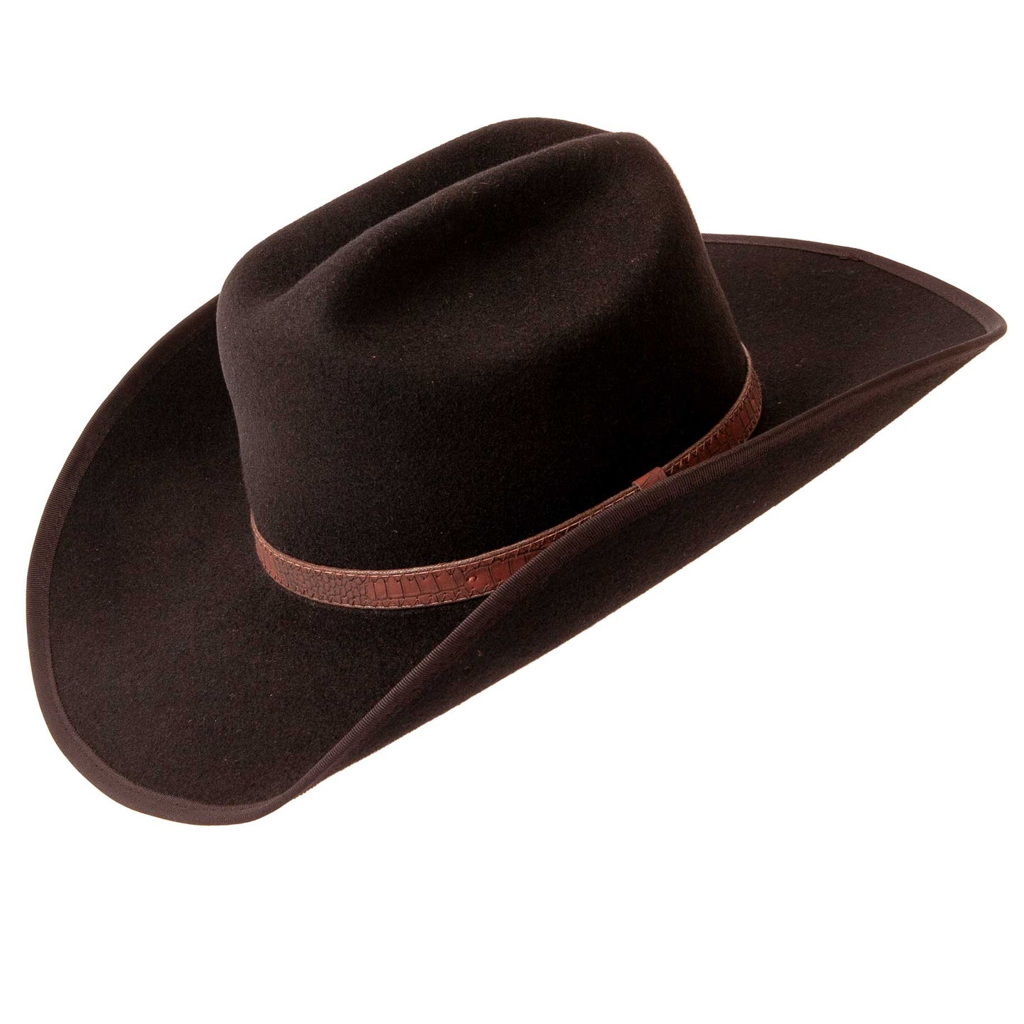 Cattleman - Mens Felt Cowboy Hat - Western Hat Band