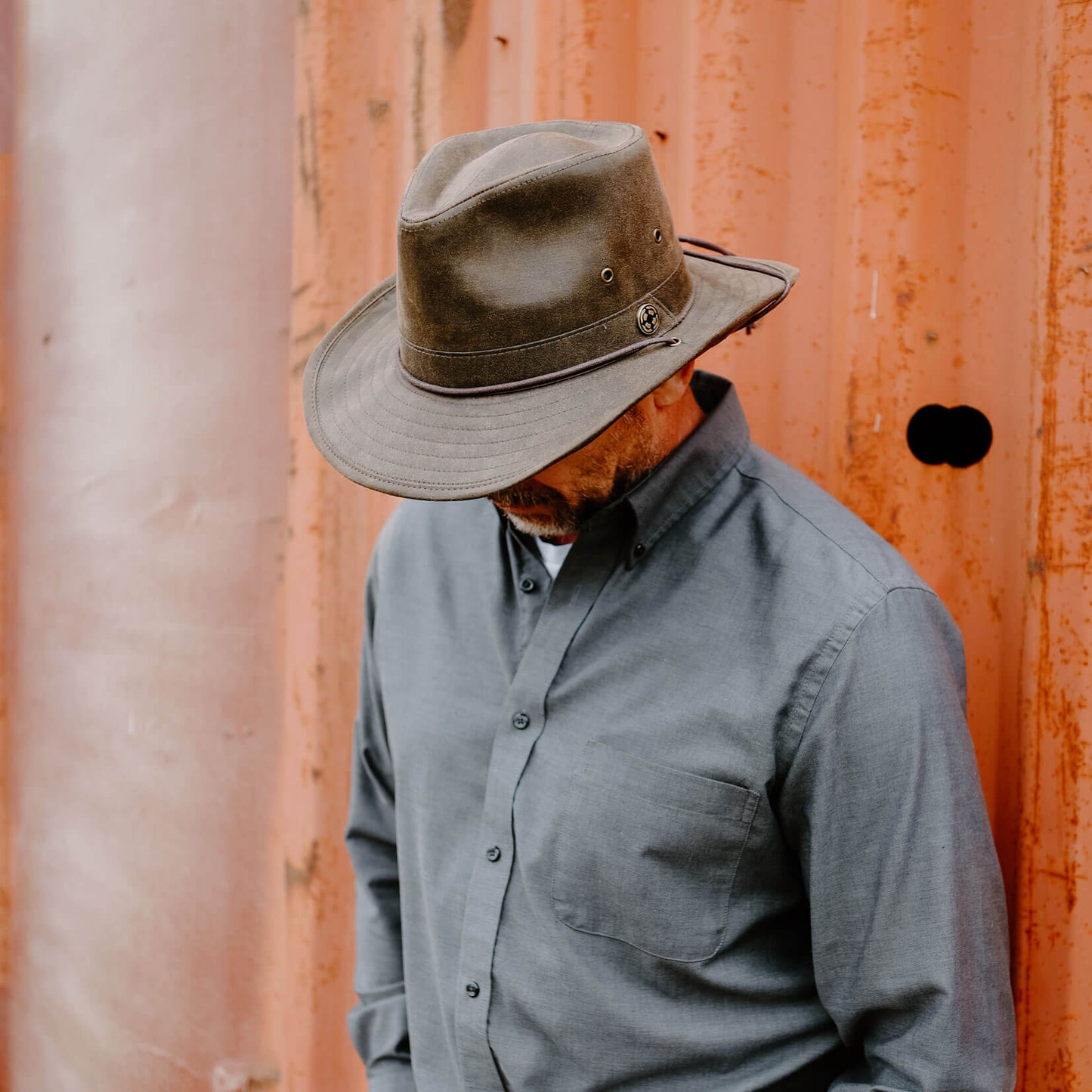 Irwin - Mens Western Outback Fedora Hat