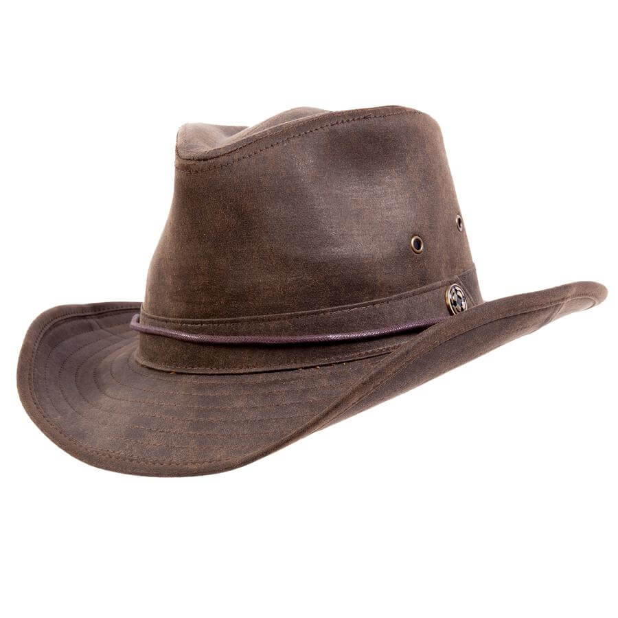 Irwin - Mens Western Outback Fedora Hat