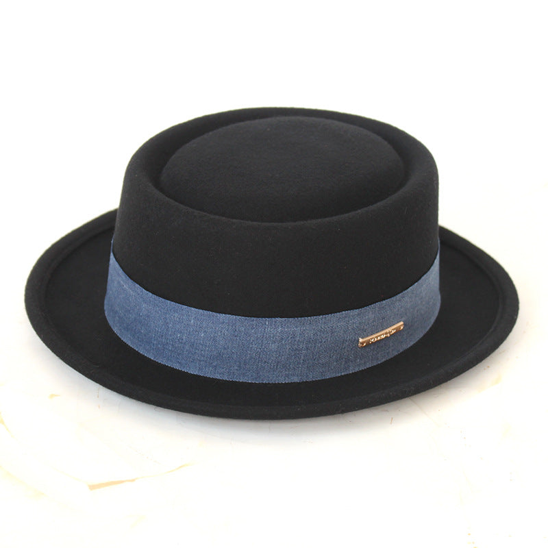 PORK PIE WOOL HAT BY LIERYS
