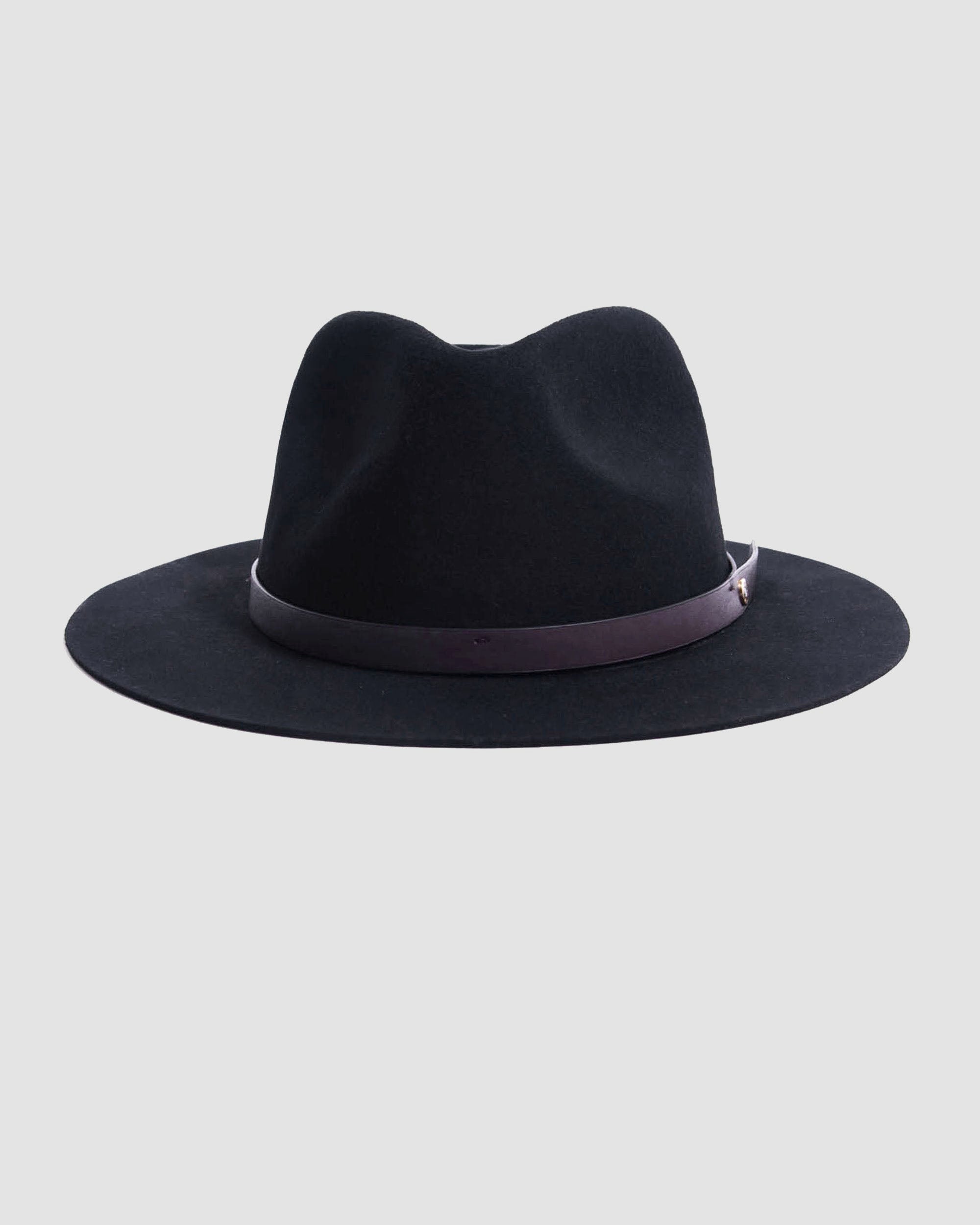 Geoffery Fedora – Black [Fast shipping and box packing]
