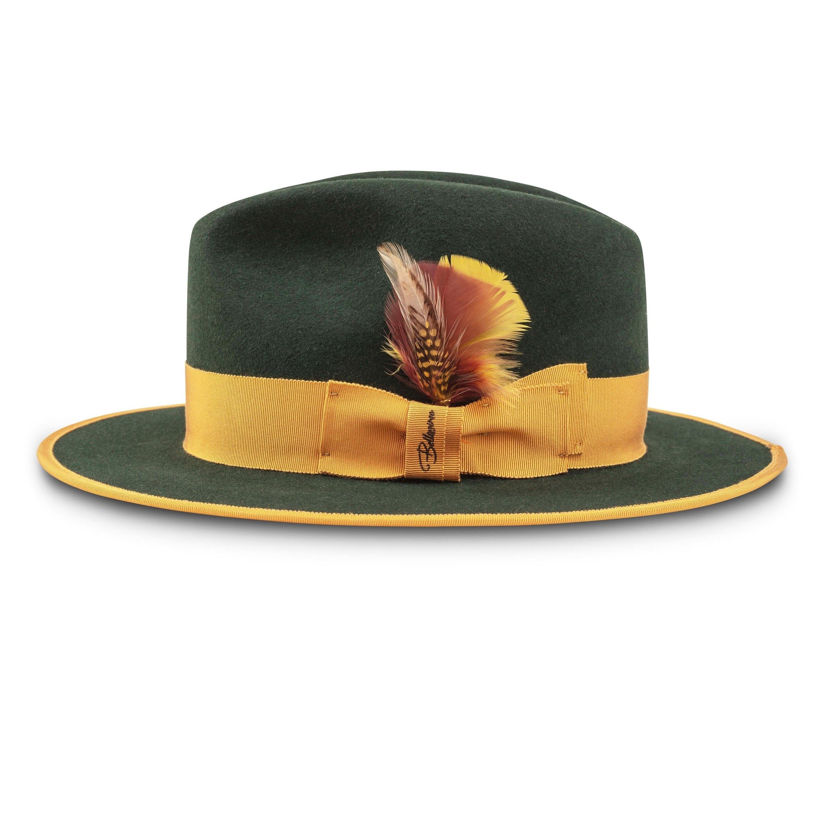 Gent by Potukly Fedora-White[Fast shipping and box packing]