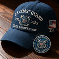 U.S. Coast Guard 250th Anniversary Commemorative Cap & Coin Set