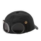 Hip Hop Sunglasses Baseball Cap Cotton Adjustable Dad Hats