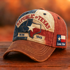🏆Flash Sale 60% OFF  -🤩Lone Star Legacy Texas Republic Cap