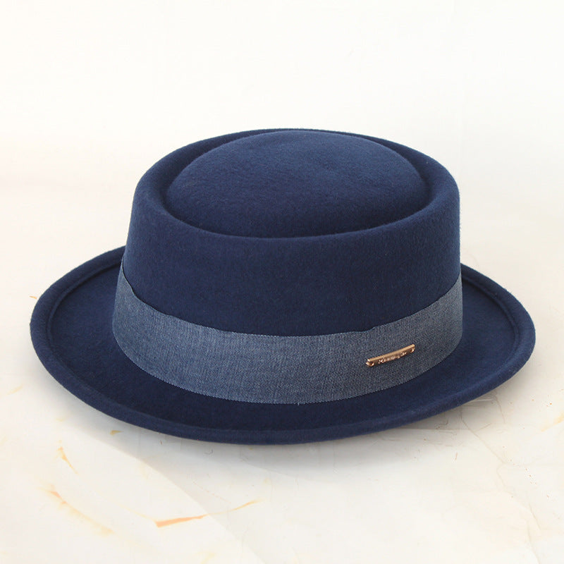 PORK PIE WOOL HAT BY LIERYS