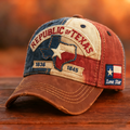 🏆Flash Sale 60% OFF  -🤩Lone Star Legacy Texas Republic Cap
