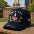 US 250th Anniversary Commemorative Cap