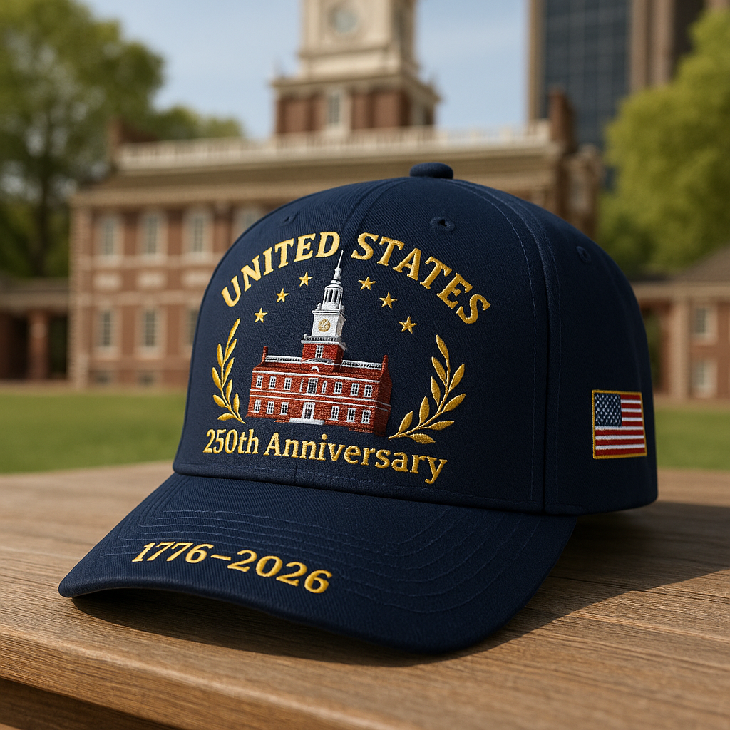 US 250th Anniversary Commemorative Cap