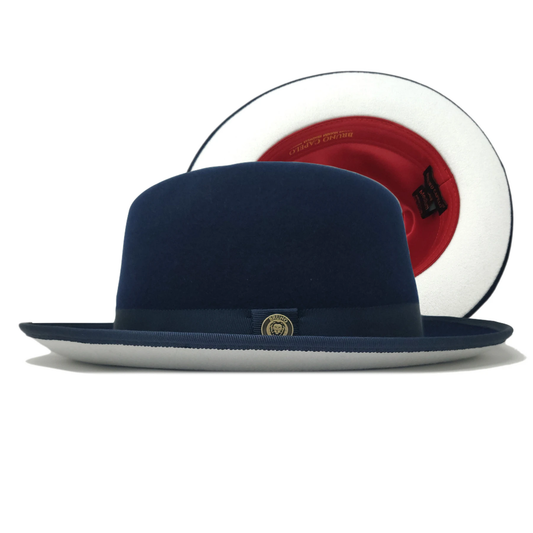 Navy / White& 7 Size Princeton[BUY 2 FREE SHIPPING & BOX PACKING]
