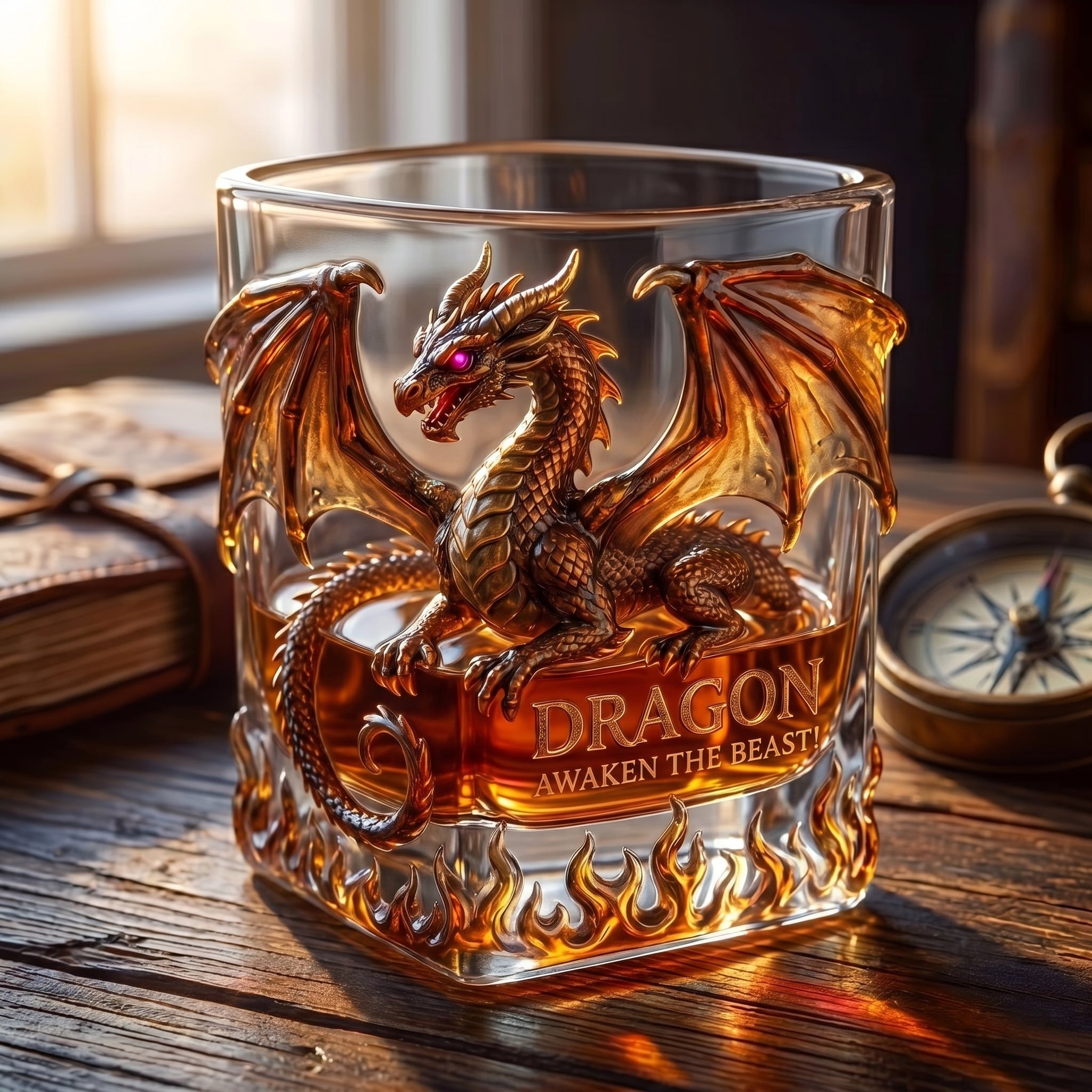 🐙 Mythical Titan Glass