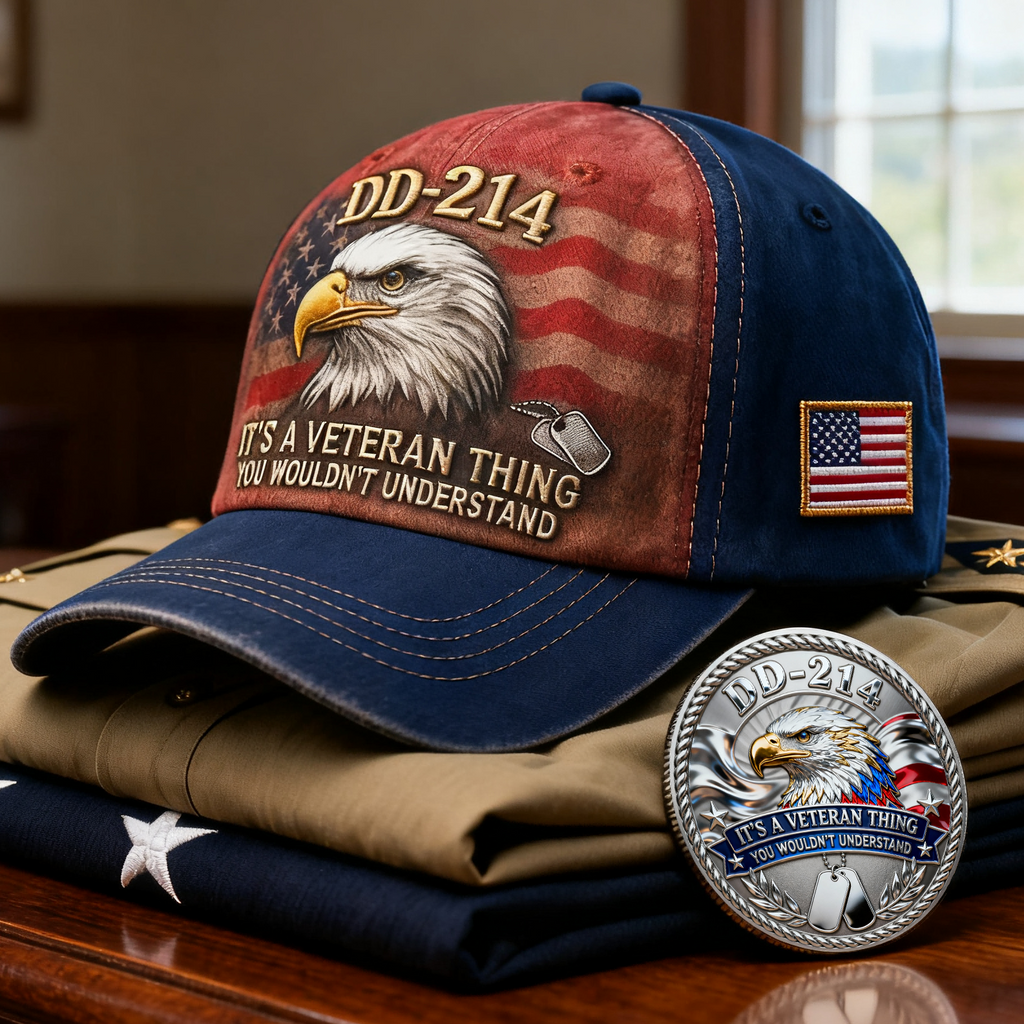 🏆Flash Sale 60% OFF  - 🇺🇸 DD-214 Veteran Tribute Collection Set 🦅