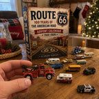 Route 66 Centennial Advent Calendar – 24 Days of American Road Legends | 1926–2026 Collector's Edition