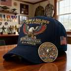 🏆Flash Sale 60% OFF - 🦅 “Being a Soldier, Being a Veteran” Commemorative Set 🇺🇸✨ — A Tribute to Duty, Courage, and Honor —