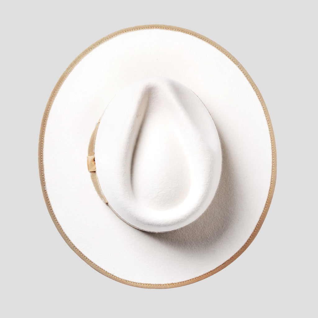 Ferguson Fedora - Ivory [Fast shipping and box packing]