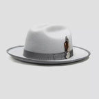 Miller Ranch Fedora - Platinum[Fast shipping and box packing]