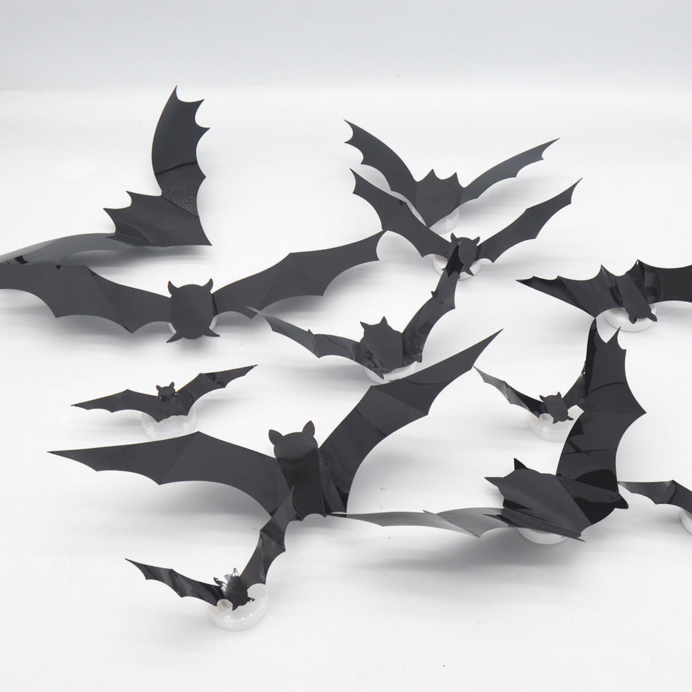 Halloween LED Bat Lights – Glowing Hanging Bats for Party & Yard Decor