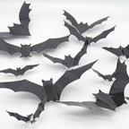 Halloween LED Bat Lights – Glowing Hanging Bats for Party & Yard Decor