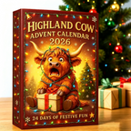 🎄🐮Highland Cow Advent Calendar 2026