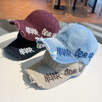 Motivational Never Give Up Baseball Cap
